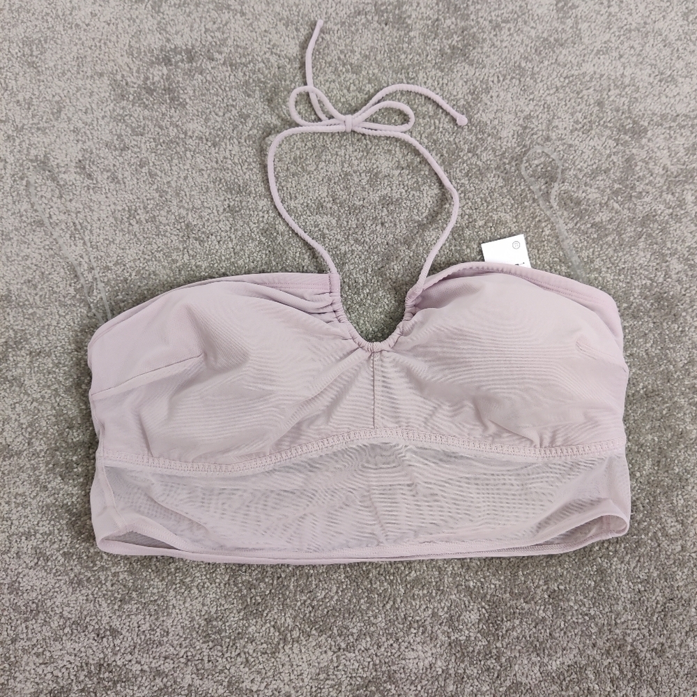 Gilly Hicks Hollister Women's Bikini Top Size XL NEW Mesh Summer Beach Vacation